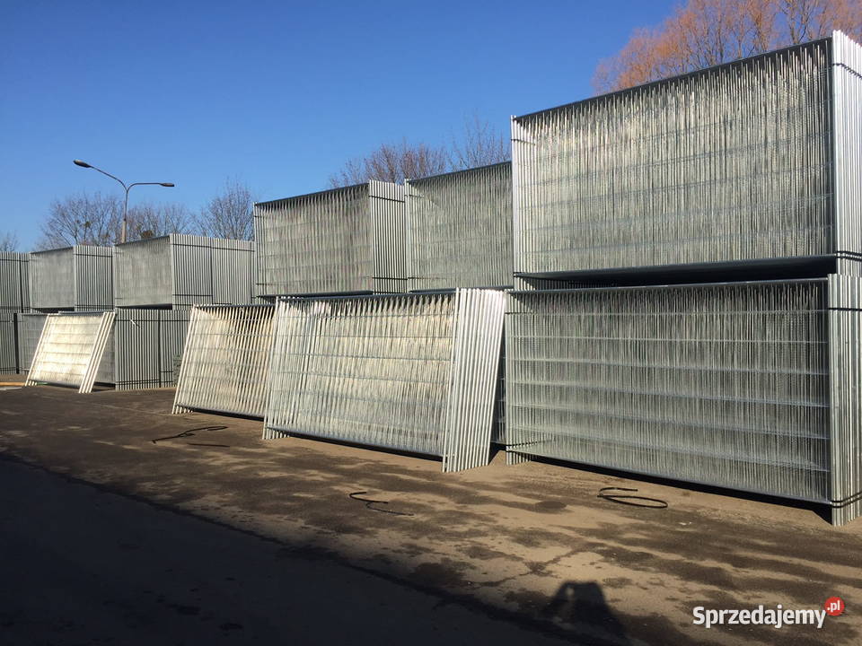 Ogrodzenie budowlane ażurowe Standard 200 x 3456 Szczecin