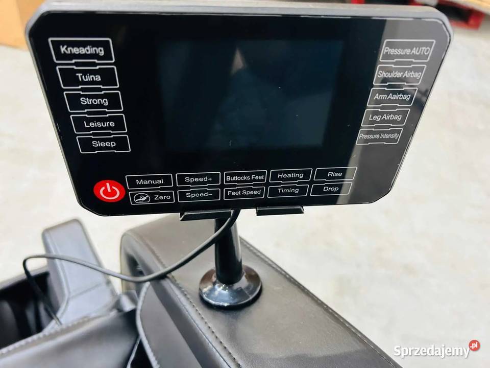 Fotel masujący nowy nieużywanymasaż całego ciała wielkopolskie Poznań