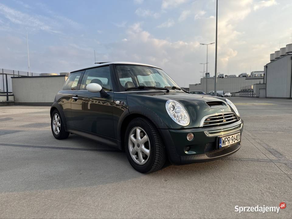Mini Cooper S British Racing Green 160kkm kurtyny powietrzne Pruszków
