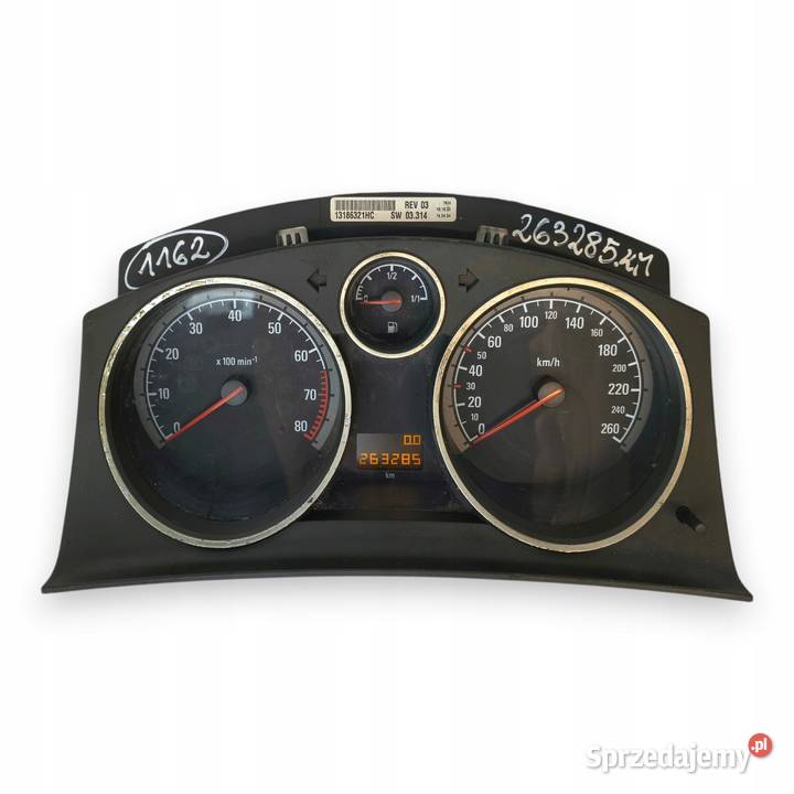 LICZNIK ZEGARY 13186321 HC Opel Astra H 16 18 osobowe