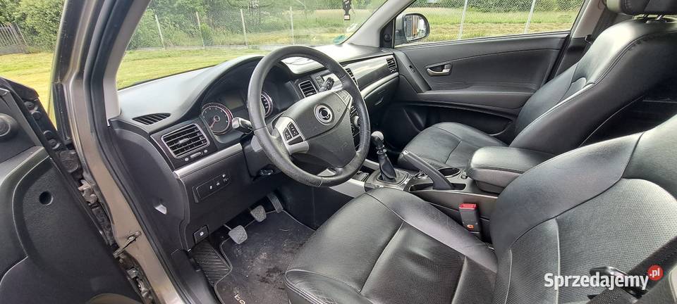 SSANGYONG KORANDO 20 BENZYNA 2013r SAPHIRE 135 benzyna Niemianowice