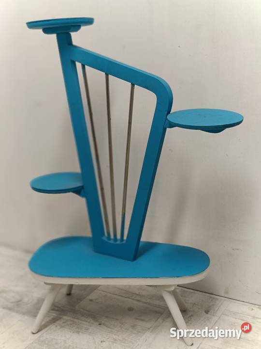 kwietnik drewniany kwietnik art deco rocka bily łódzkie