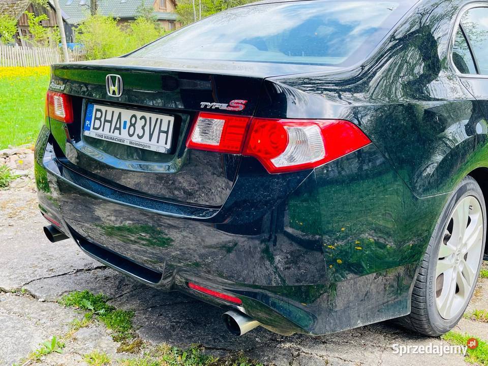 Honda Accord VIII 24 TypeS Automat zadbana nieuszkodzony podlaskie Hajnówka