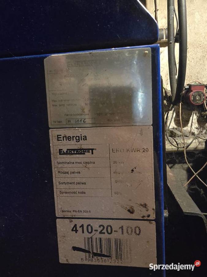 Piec CO 20 KW Wszystkopalny Kotły i Piece CO Dębice sprzedam