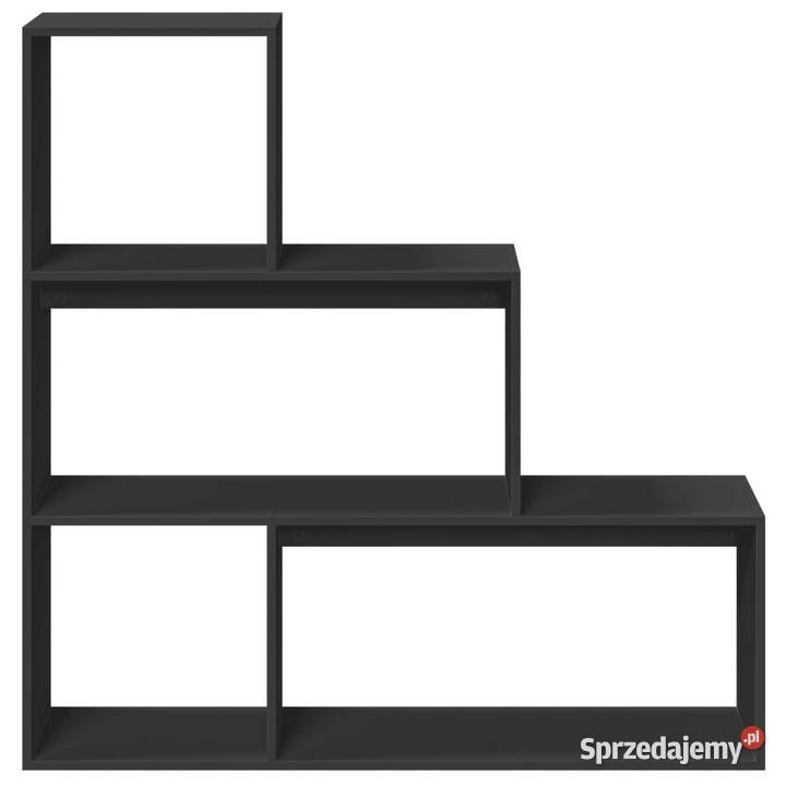 Regał przegroda 3 poziomy czarny 123x29x123 Warszawa sprzedam