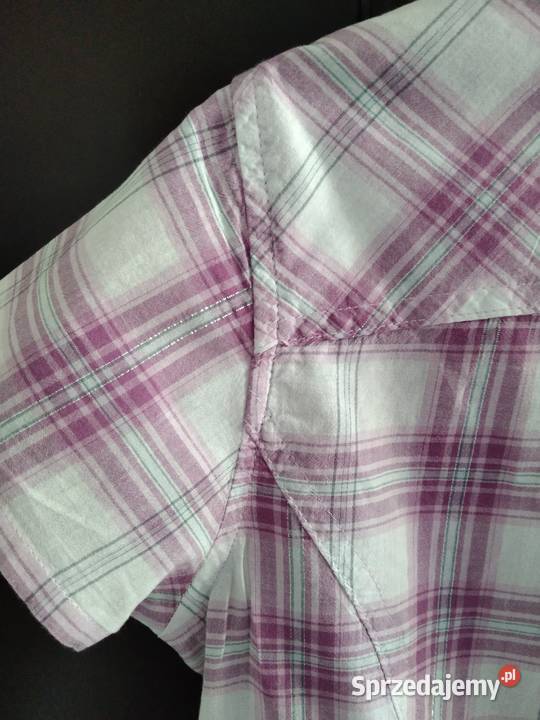 S M 38 40 Liliowa koszula fioletowa różowa w Lublin