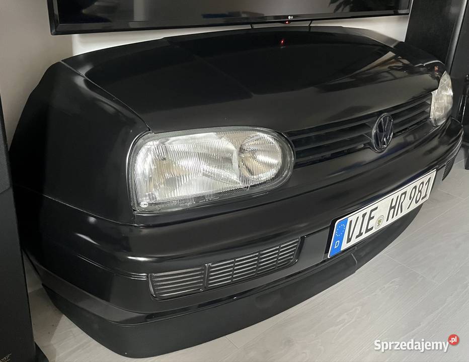 Szafka pod tv dekoracja VW golf przód auta Wojkowice