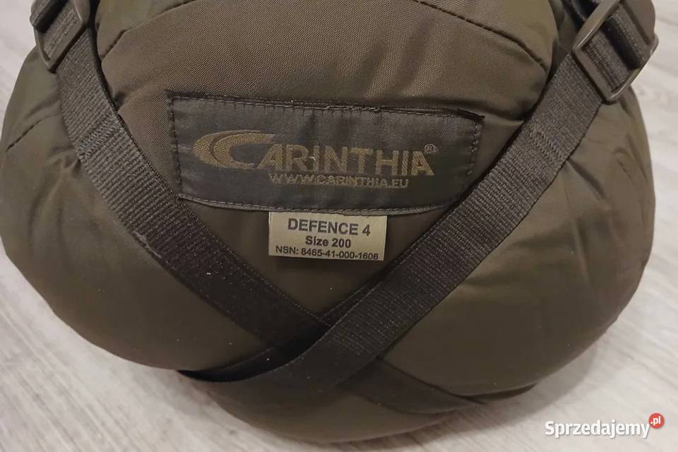 Śpiwór Carinthia Defence 4 200 1535C Olive Lubartów sprzedam
