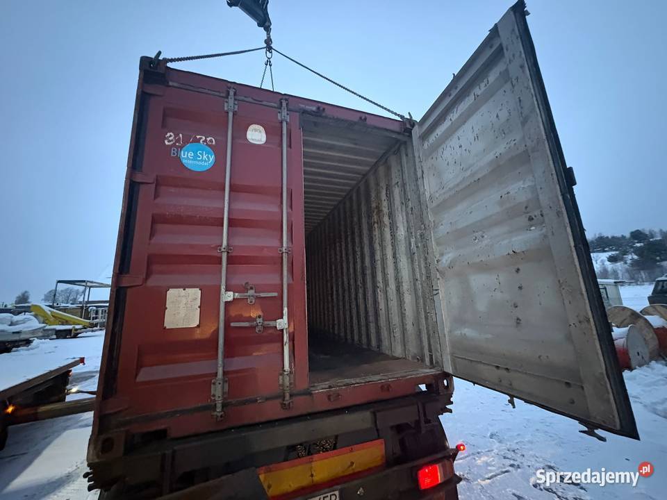 Kontener morski 6 metrów 20 DV OKAZJA Magazynowanie Kielce