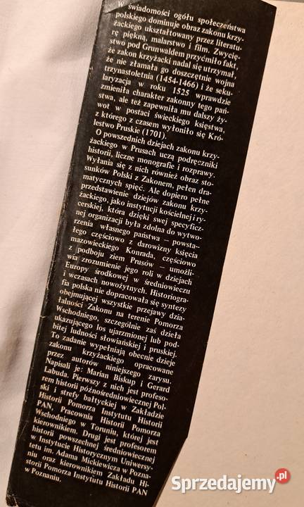 Dzieje zakonu Krzyżackiego w Prusach