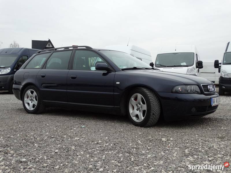 AUDI A4 24 V6 LIFT ALU 16OPŁACONYWersja SLine poduszka powietrzna