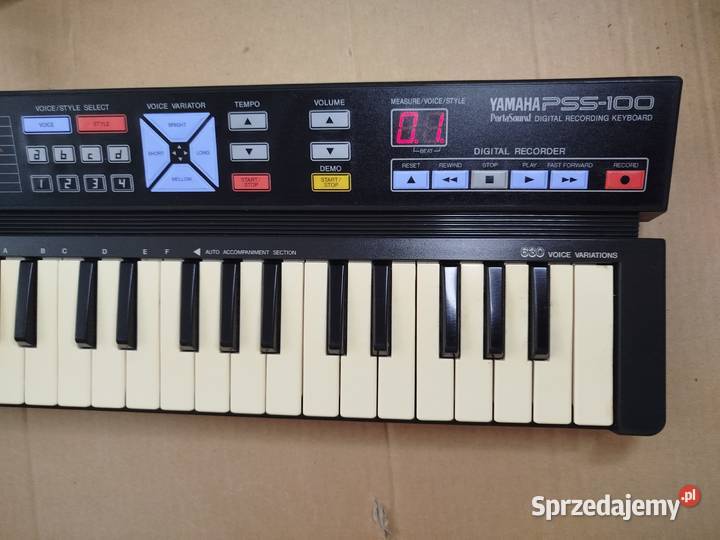 Instrument Klawiszowy Yamaha PortaSound PSS100 Yamaha łódzkie Zgierz