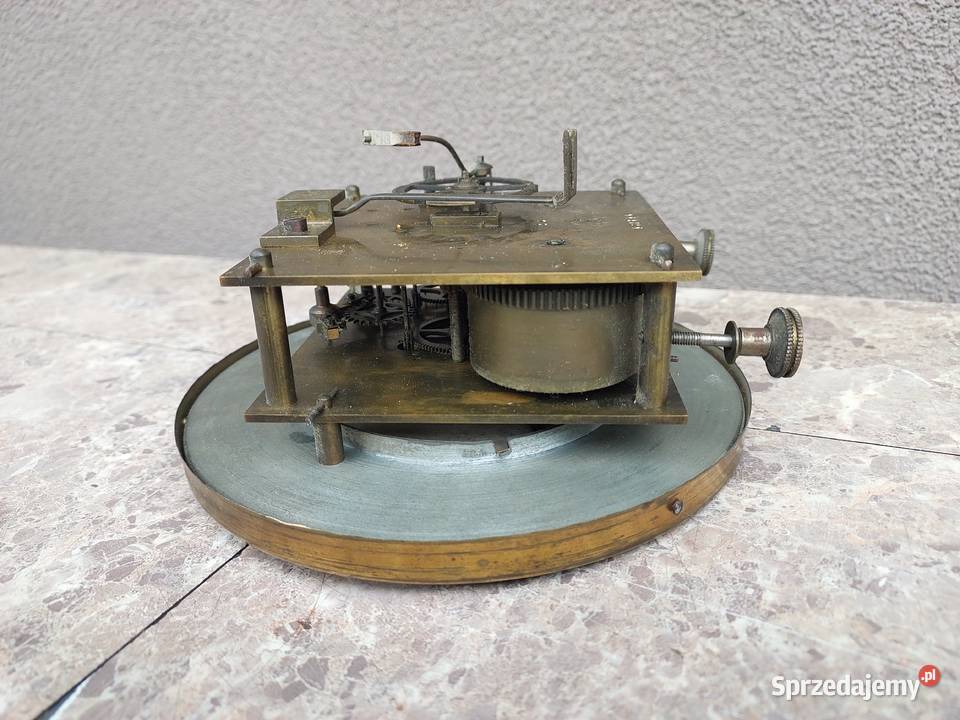 178 Zestaw mechanizm starego zegara Lenzkirch Tczew