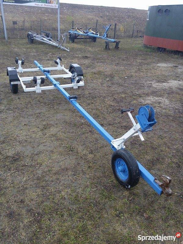 Łódź kabinowamotorowa wędkarska z przyczepą Płock