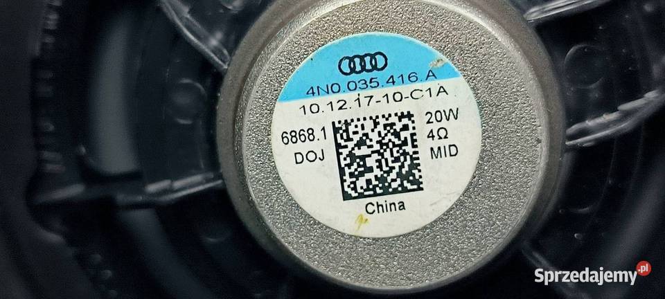 GŁOŚNIK AUDI A8 L D5 4N 4N0035416A BANG OLUFSEN Lipno