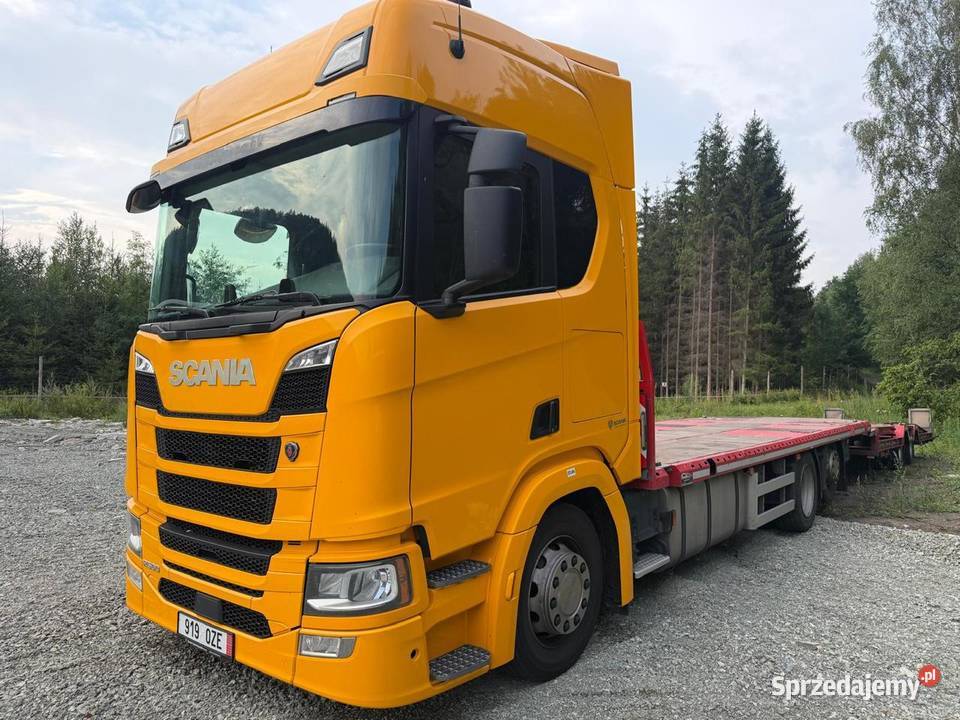 Samochód ciężarowy Scania diesel Nowa Ruda