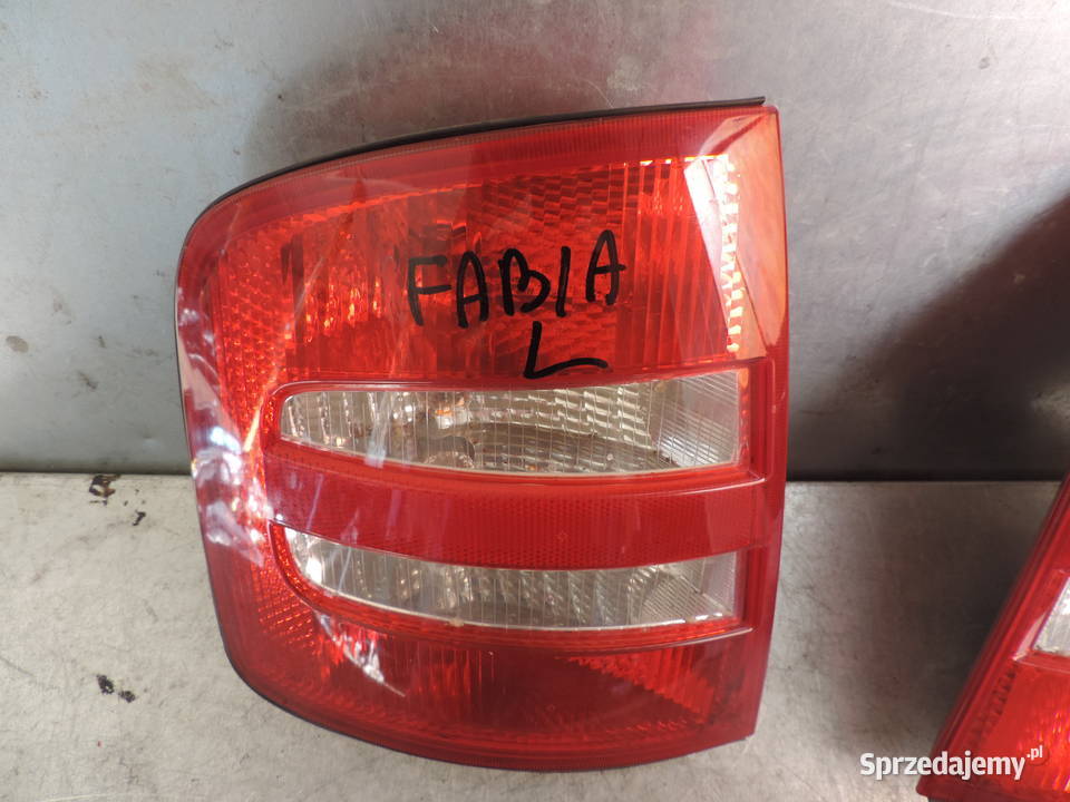 LAMPA LEWA TYLNA SKODA FABIA I SEDAN LIFT małopolskie Nowy Sącz