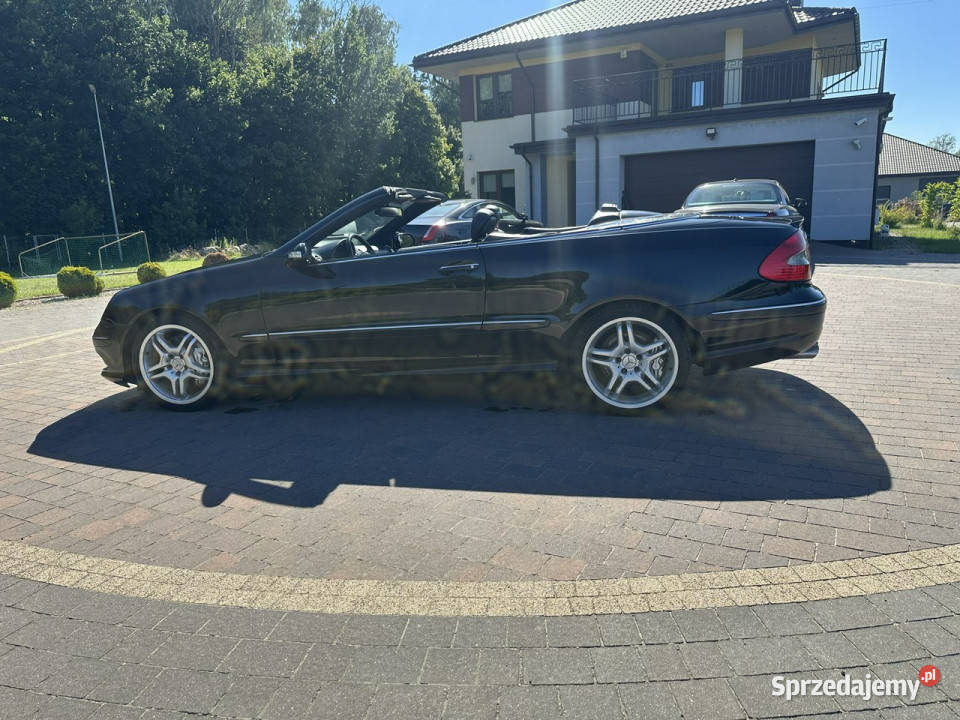 Mercedes CLK 55 AMG W209 2002 łopatki zmiany biegów mazowieckie Lipówki