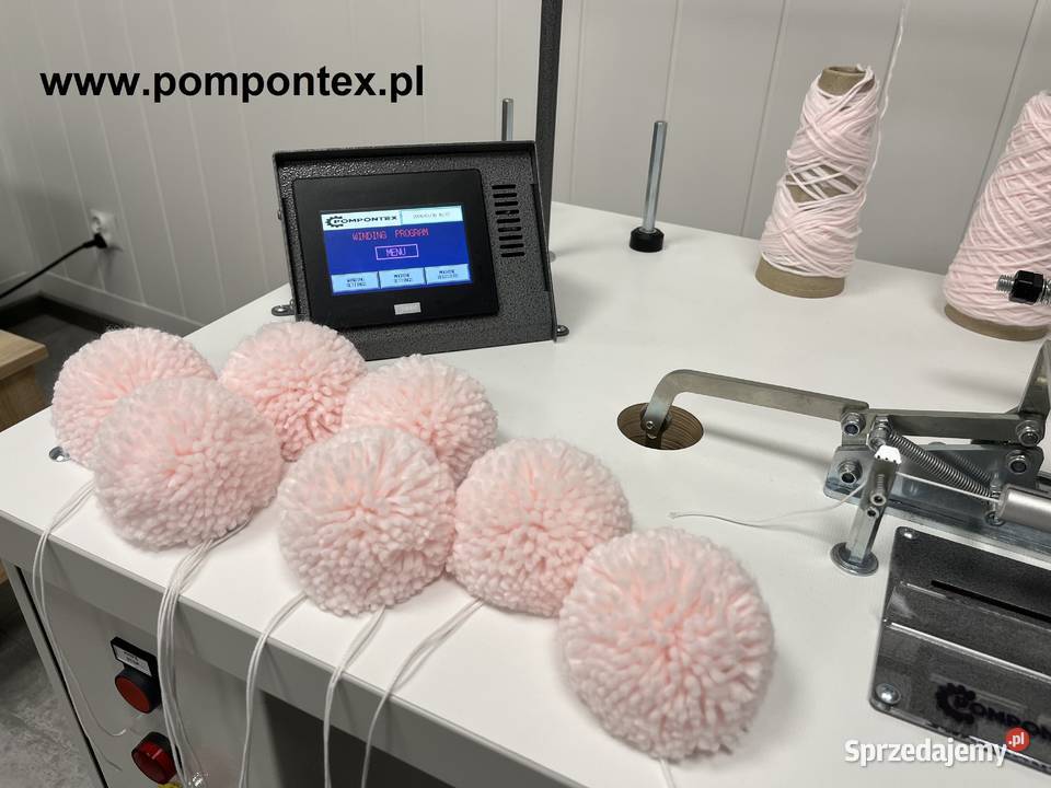 Pompom making machine pomponiarka Krosno