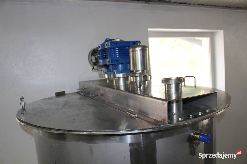 zbiornik 1500l nierdzewny z mieszadłem ze Krynica-Zdrój
