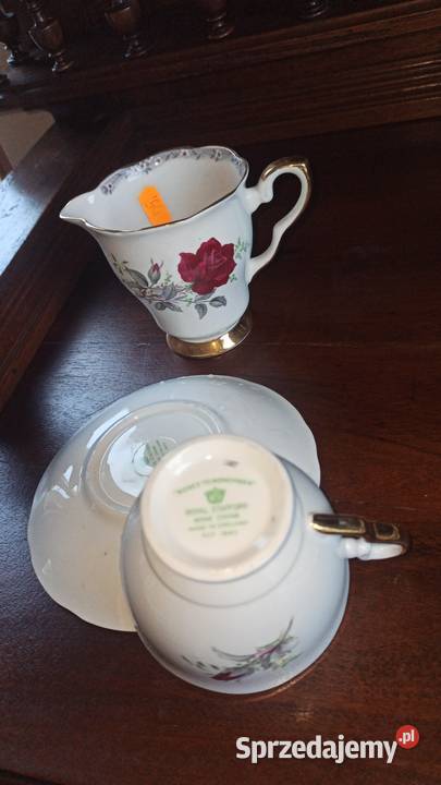 Filiżanka z talerzykiemRoyal Stafford Roses to Gdańsk