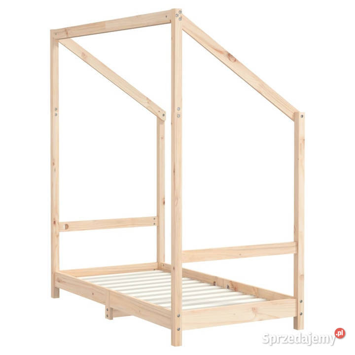 Rama łóżka dziecięcego 70x140 drewno sosnowe Meble Warszawa