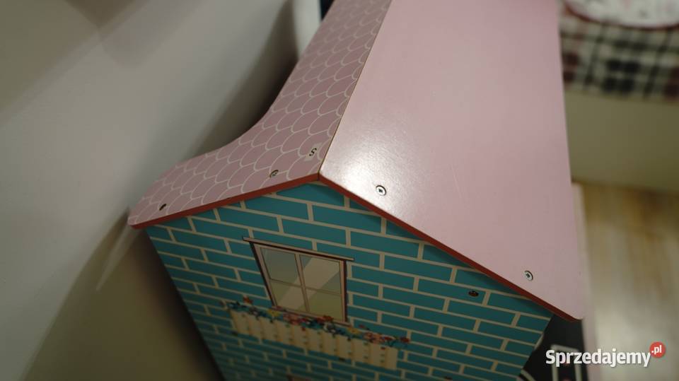 Drewniany domek do zabawy kuchnia 2w1 idealny Otwock sprzedam
