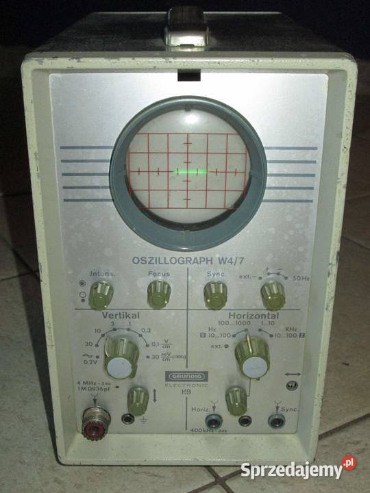 Grundig stary oscyloskop lampowy W 47 Pozostałe Warszawa