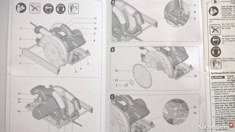 Pilarka tarczowa HKS 55 Combi Wurth Wołomin