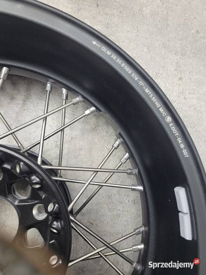 BMW R NINE T OEM FELGA TYŁ TYLNA 17 MT550 H2 wielkopolskie Nowy Tomyśl