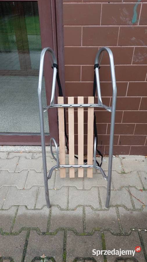 Sprzedam sanki metalowe ze zdejmowanym oparciem Wrocław sprzedam