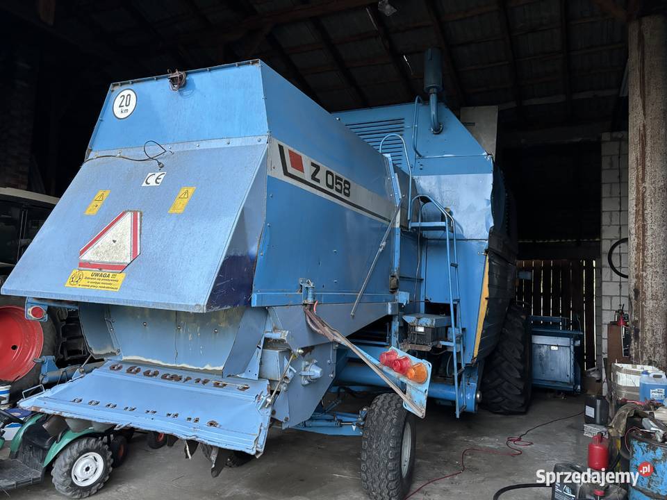 Bizon Rekord Z058 gotowy do żniw Bizon Przydworzyce