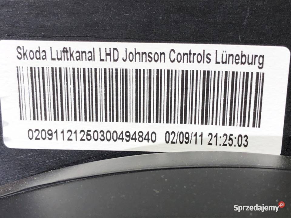 KOKPIT SKODA SUPERB II Kombi 0915 KONSOLA DESKA