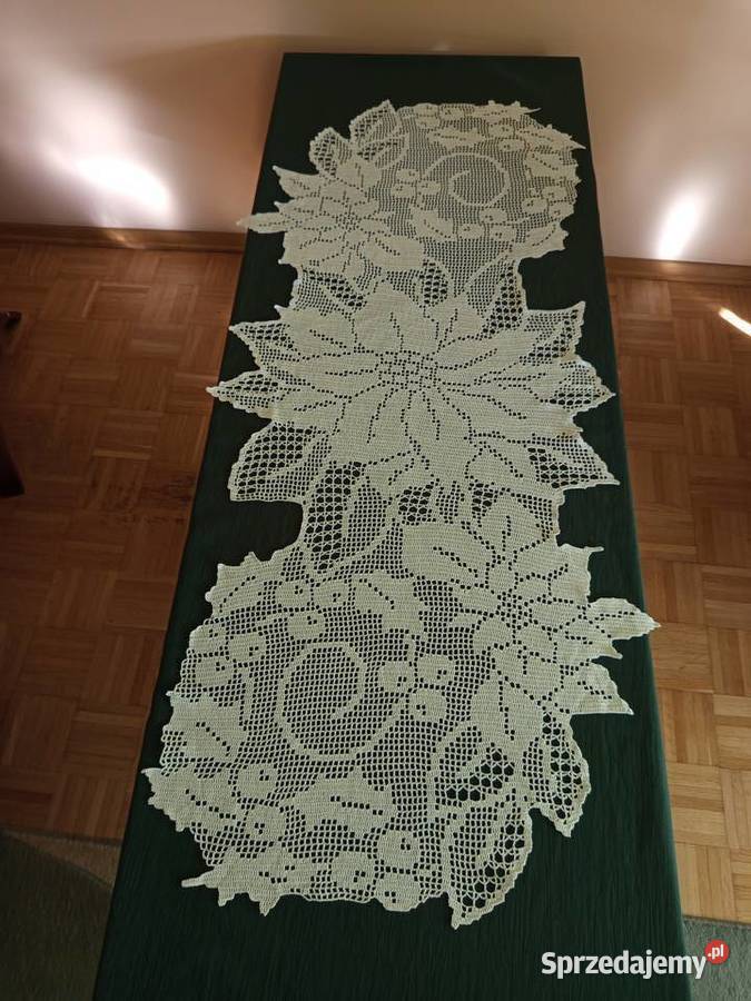 Serweta świąteczna szydełkowa Boże Narodzenie Boże Narodzenie Garbów