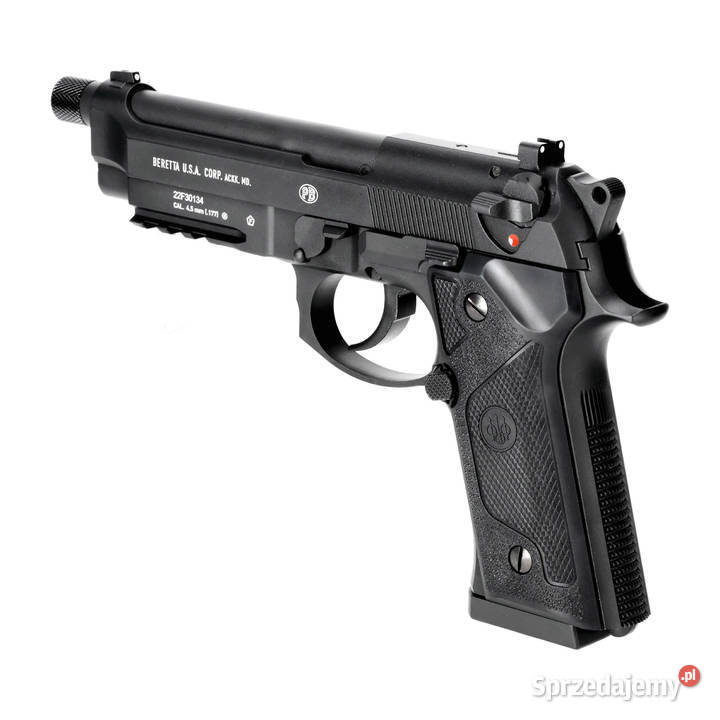 Pistolet wiatrówka Beretta M9A3 FM 45 mm czarny Sporty strzeleckie i myślistwo