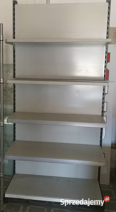 Regał metalowy 100x57x200 ekspozycyjny Okazja łódzkie sprzedam