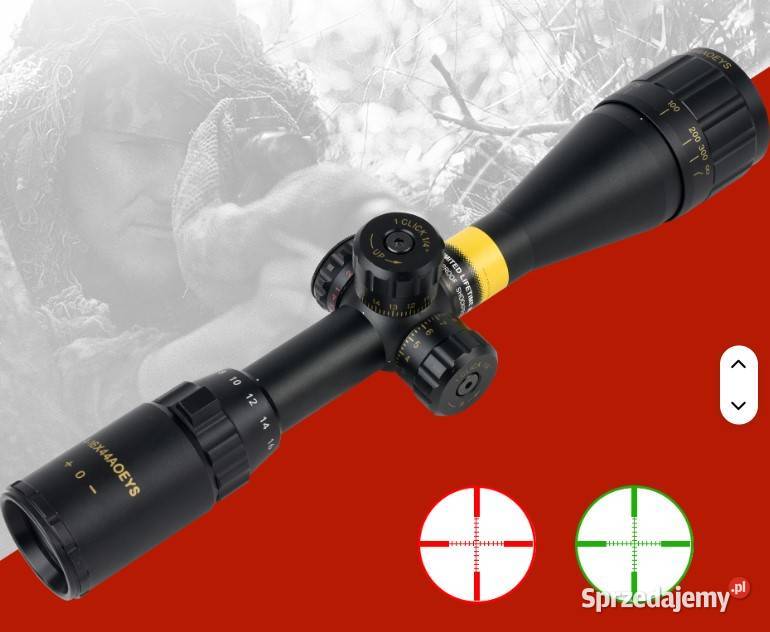 luneta celownicza NOWA 416X44 podświetlany krzyż