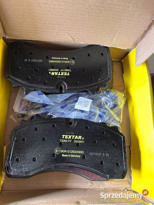 Klocki hamulcowe Textar oś SAF 2933601 Wrocław