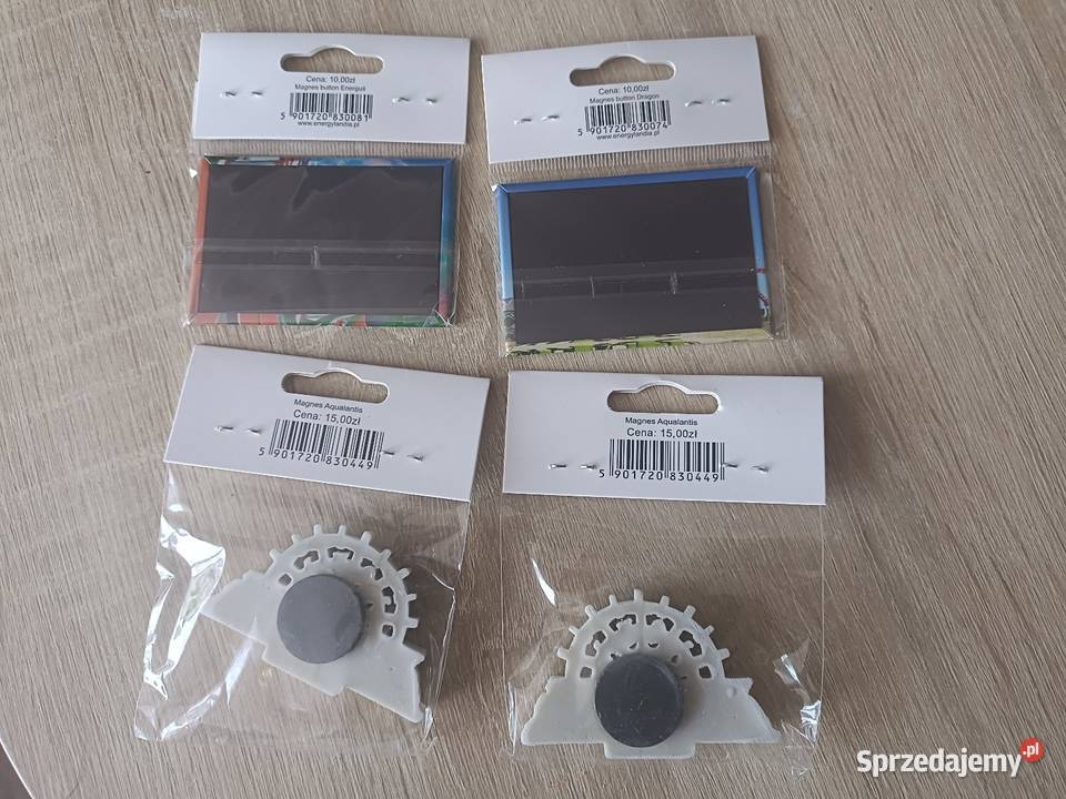 Zestaw magnesów z Energylandii Kwidzyn