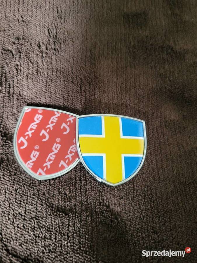 Wmblematy Tarcza Flaga Szwecji 2 Zestaw Gliwice