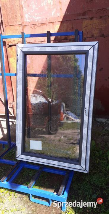 Okno PCV 905 x 1370 ANTRACYT DWUSTRONNY sprzedam