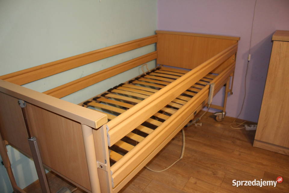 Łóżko rehabilitacyjne Burmeier regulowane z Huta Stara sprzedam