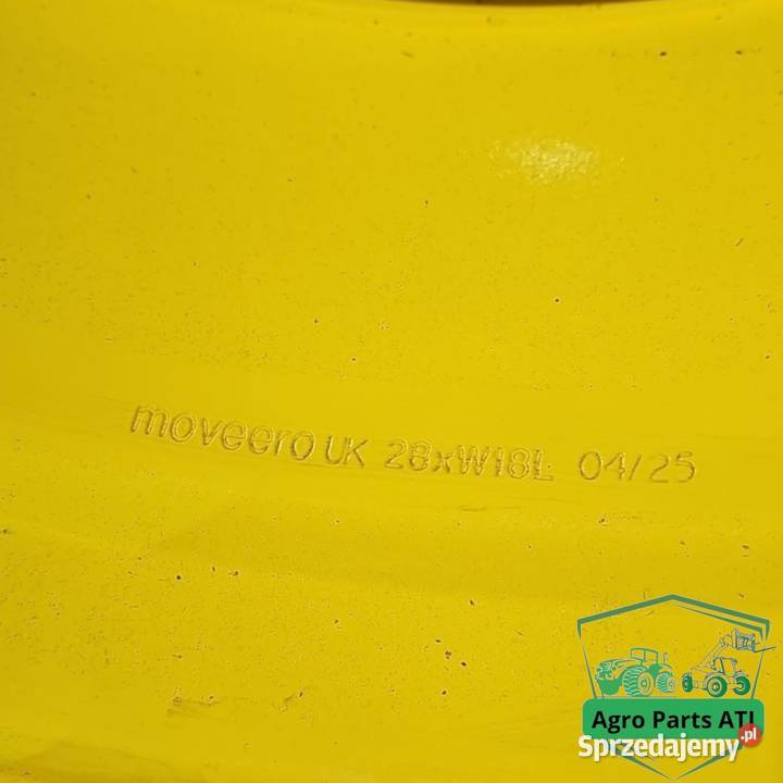 Felga R28 DW18LX28 AL242174 John Deere 6145M Ciechanowiec