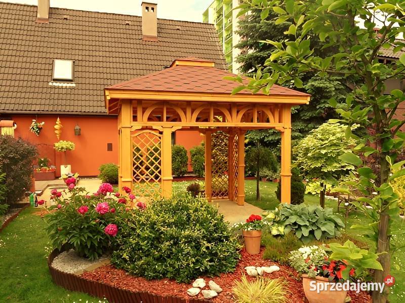 ALTANA 5 DREWNIANA KWADRATOWA 3x3 OGRODOWA Parzymiechy