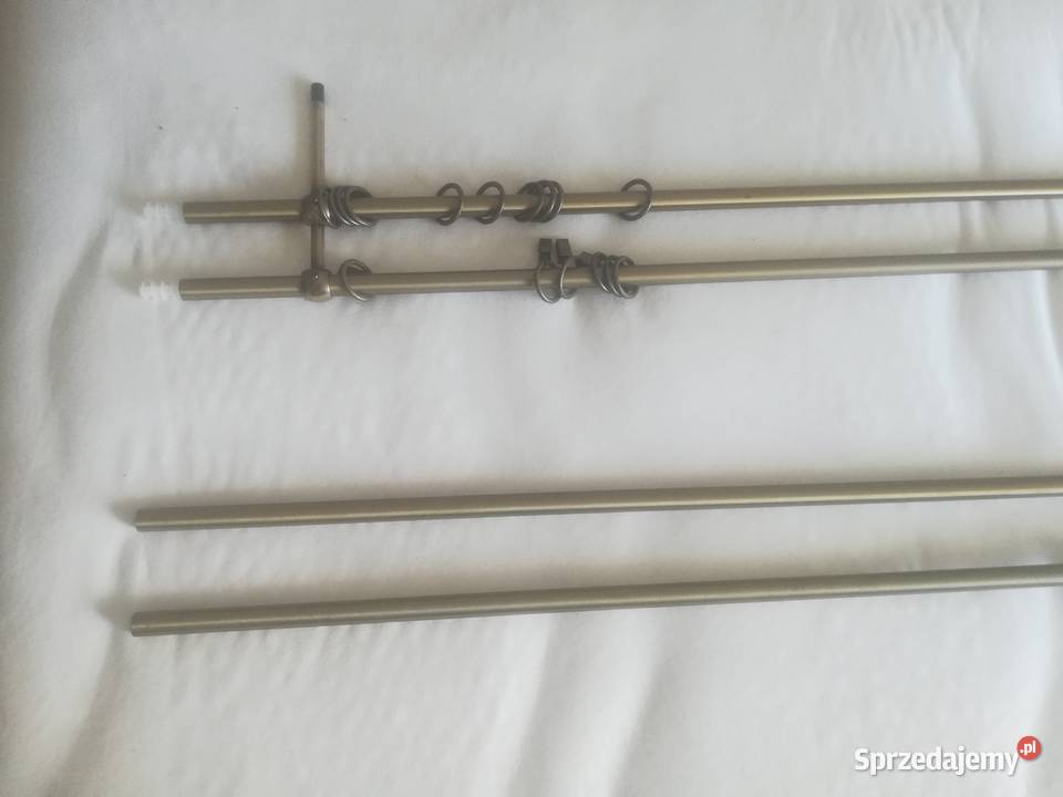 Dwa karnisze stare złoto