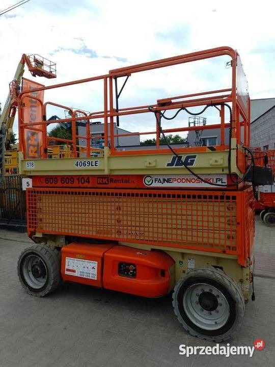 Sprzedam podnośnik nożycowe JLG 4069 LE 2008 Rok produkcji 2008 kujawsko-pomorskie Bydgoszcz