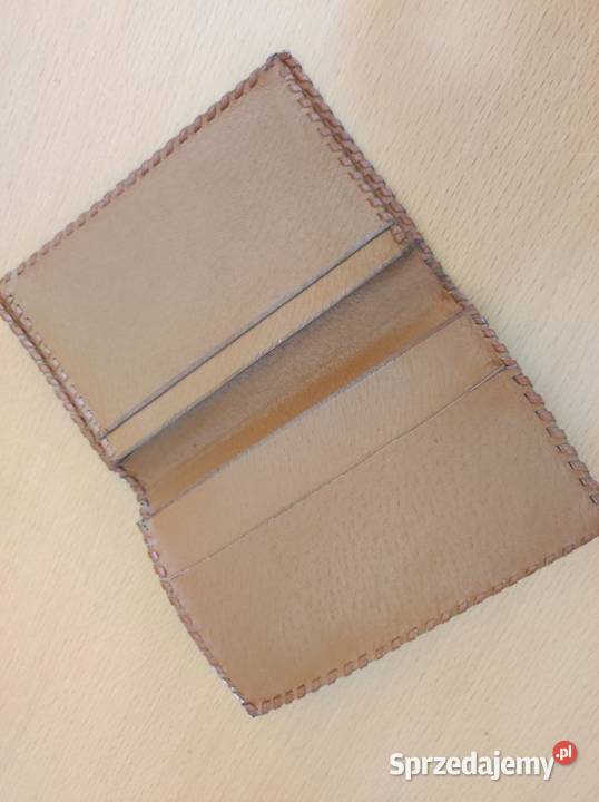 Portfel męski skórzany góralski vintage skóra Kielce