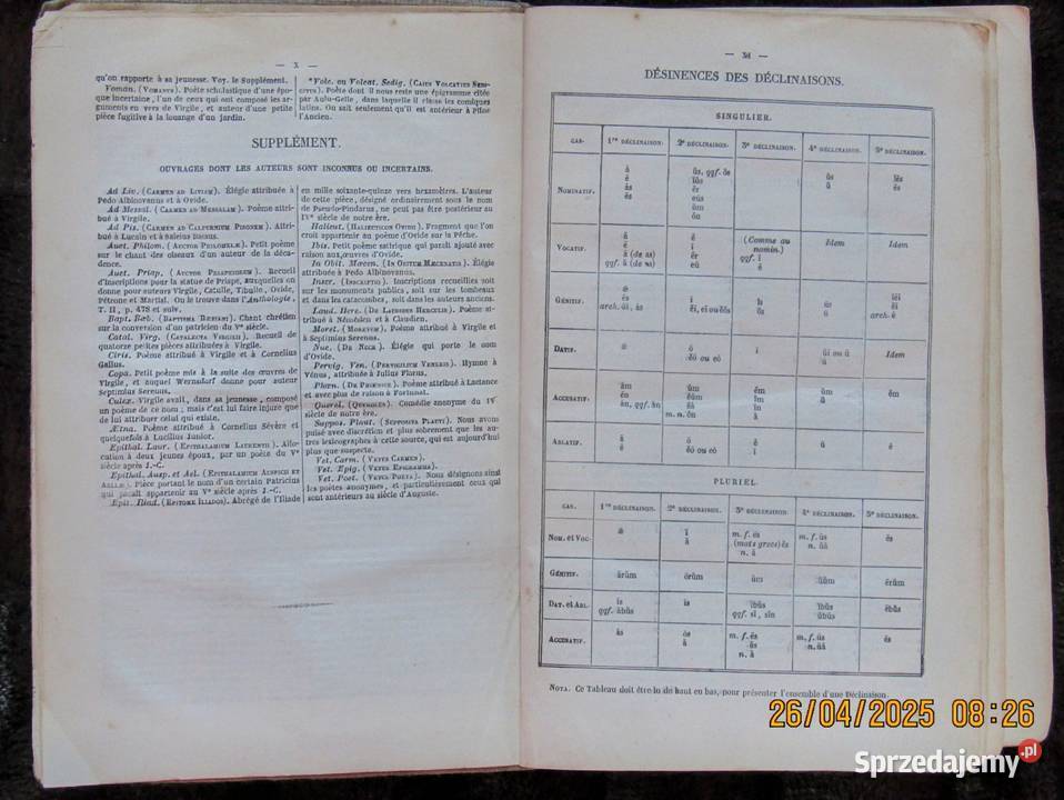Thesaurus poeticus linguae latinae LQuicherata z Bychawka Trzecia