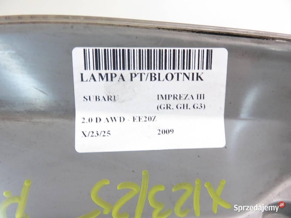 LAMPA PRAWA TYLNA SUBARU IMPREZA III GR GH G3