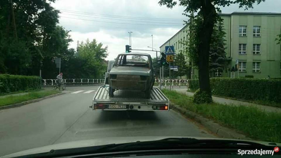 Polski Fiat 126p 1974r 126 Motoryzacja śląskie Knurów